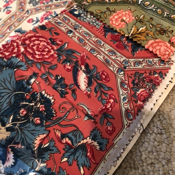 Schumacher & Co Designer Williamsburg Potourri Fabric Reproduction & samples - Picture 8 of 16